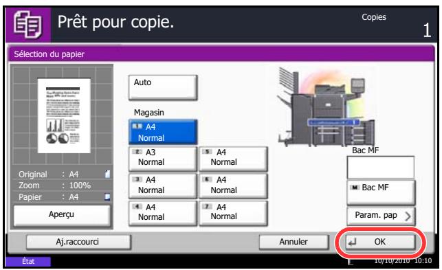 OLIVETTI D-COPIA 8000 - Utilisation de la touche Entrée (←) - 1
