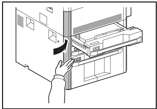 OLIVETTI D-COPIA 8000 - Remplacement du bac de récepération de toner - 9