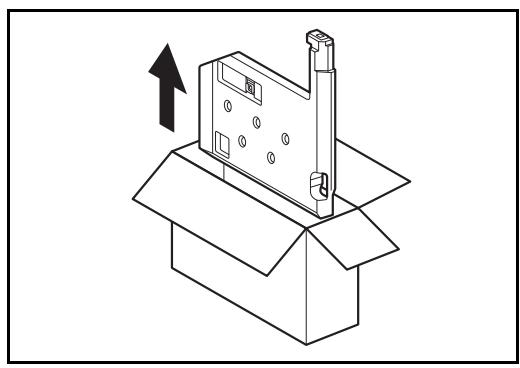 OLIVETTI D-COPIA 8000 - Remplacement du bac de récepération de toner - 6