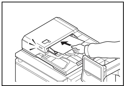 OLIVETTI D-COPIA 8000 - Comment charger les originaux - 2