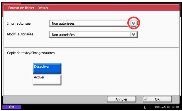 OLIVETTI D-COPIA 8000 - Fonctions de cryptage PDF - 2