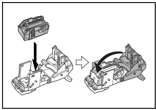 OLIVETTI D-COPIA 8000 - Remplissage des portecartouches d'agrafes B/C (option) - 4
