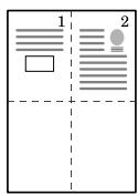 OLIVETTI D-COPIA 8000 - Types de limites de page - 7