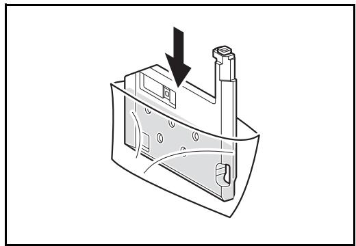 OLIVETTI D-COPIA 8000 - Remplacement du bac de récepération de toner - 5