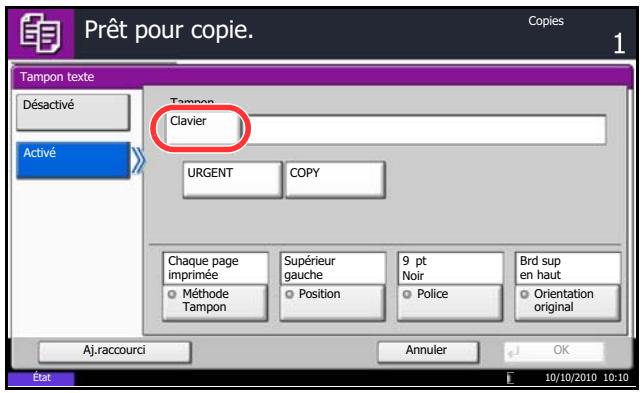 OLIVETTI D-COPIA 8000 - Tampon texte - 1