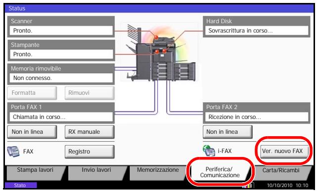 OLIVETTI D-COPIA 8000MF - Ricezione manuale i-FAX - 1