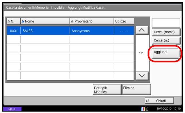 OLIVETTI D-COPIA 8000MF - Configurazione di una casella FAX - 1
