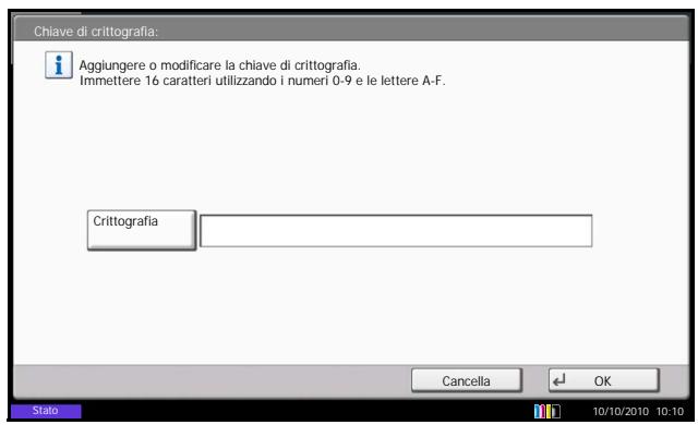 OLIVETTI D-COPIA 8000MF - Registrazione della chiave di crittografia - 2
