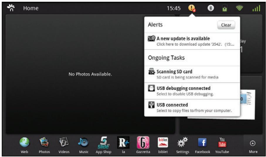 OLIVETTI OLIPAD - UPDATING AUTOMATICALLY - 1