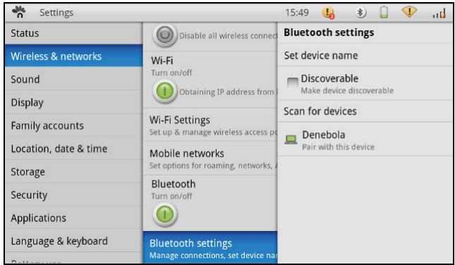 OLIVETTI OLIPAD - BLUETOOTH CONNECTIONS - 1