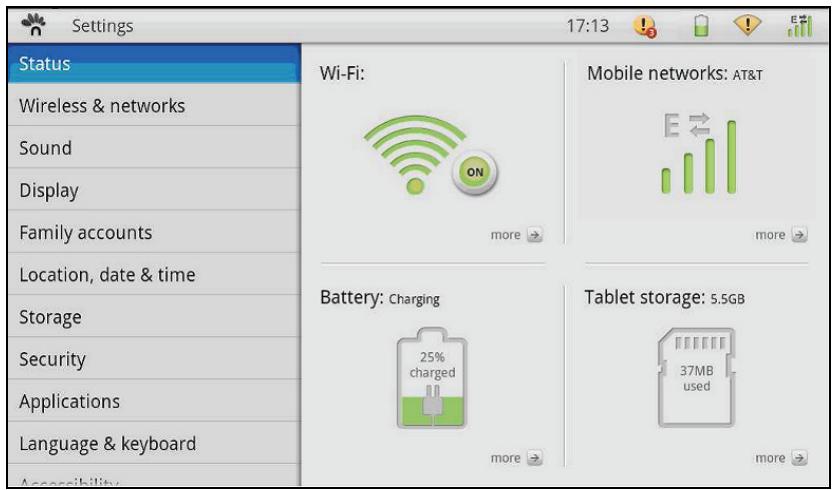 OLIVETTI OLIPAD - SYSTEM SETTINGS - 2