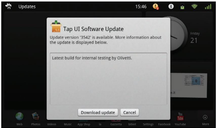 OLIVETTI OLIPAD - UPDATING MANUALLY - 2