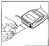 OLIVETTI SUMMA 21 - Papier invoeren - 1