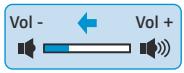 SENNHEISER RS 160 - Régler le volume du casque - 2