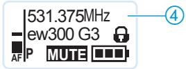 SENNHEISER SK 300 G3 - Allumer/éteindre l'émetteur de poche - 7