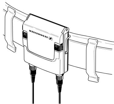 SENNHEISER SK 5012 - Fijar el transmisor de bonsillo - 2