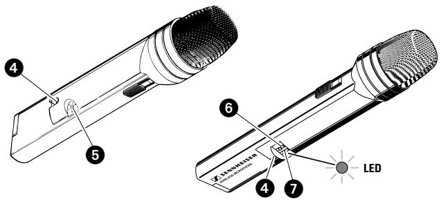 SENNHEISER SKM 1072-U - BA 1032 accupack, charge in the L 1032 charging Unit - 1