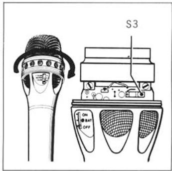 SENNHEISER SKM 4031 - Mise en place des piles et vérification de l'état de charge - 2