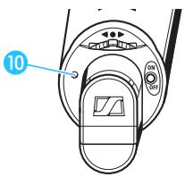 SENNHEISER SKM 5200 - Affichage de fonctionnement et de l'etat des piles - 1