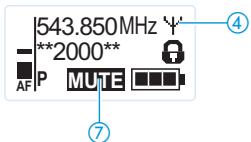 SENNHEISER SKP 2000 - Couper le signal audio ou désactiver le signal radio - 2