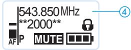 SENNHEISER SKP 2000 - Allumer/éteindre l'émetteur « plug-on » - 4