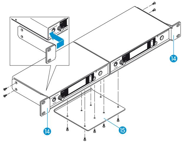 SENNHEISER SR 2020 D - ATTENTION! Risques lors du montage en rack! - 2