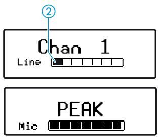 SENNHEISER SR 2020 D - Affichage de niveau Mic/Line - 1