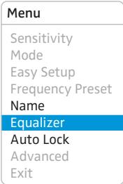 SENNHEISER SR 2050 IEM - Saisir un nom - « Name » - 4