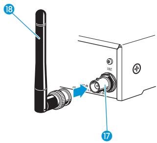 SENNHEISER SR 300 IEM G3 - Raccorder l'antenne bâton - 1