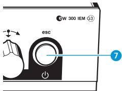 SENNHEISER SR 300 IEM G3 - Utilisation de l'émetteur - 2