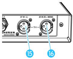 SENNHEISER SR 3256 - Installation et raccordement d'une antenne déportée - 1