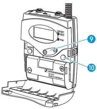 SENNHEISER TOURGUIDE SYSTEM 2020 - Activer/désactiver l'entrée ligne de l'émetteur de poche - 1