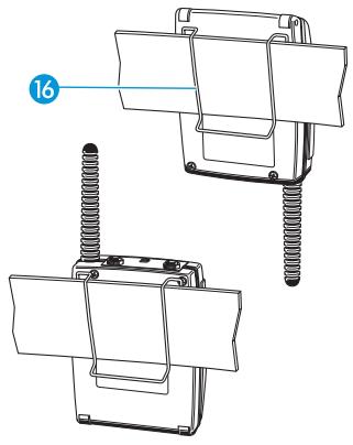 SENNHEISER TOURGUIDE SYSTEM 2020 - Fixer l'émetteur de poche aux vêtements - 1