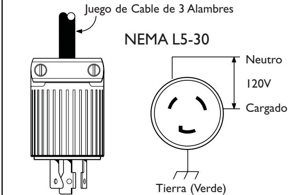 BRIGGS & STRATTON BRIGGS & STRATTON PRO 4000 - Tomacorrientes de I 20 Voltios AC, 30 Amperios - 1