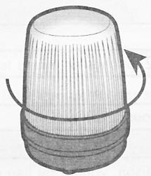 AVIDSEN ASTRELL 85 - • Remplacement de l'ampoule du feu clignotant - 1
