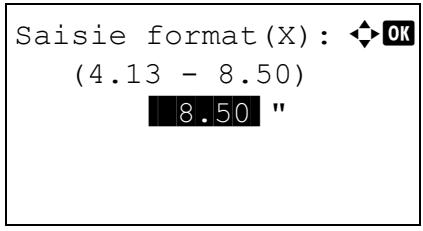 KYOCERA FS-4200DN - Configuration d'un format de papier personnalisé - 6