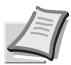 KYOCERA FS-4200DN - Lors du chargement d'enveloppes ou de cartes dans le bac MF - 2