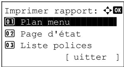 KYOCERA FS-4300DN - Imprimer rapport - 1