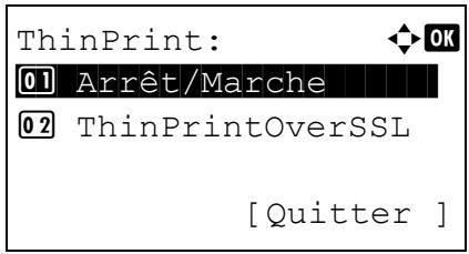 KYOCERA FS-4300DN - ThinPrint (paramètre ThinPrint) - 2
