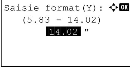 KYOCERA FS-4300DN - Configuration d'un format de papier personnelisé - 5