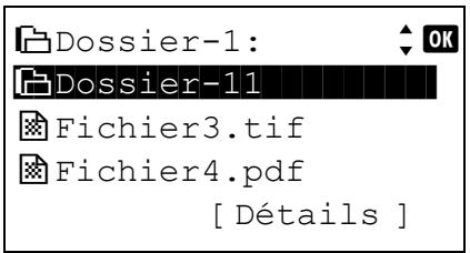 KYOCERA FS-4300DN - Affichage de la liste des fichiers - 2