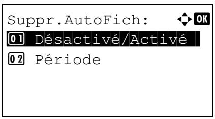 KYOCERA FS-4300DN - Suppr.AutoFich (paramètre pour la suppression automatique des fichiers) - 4