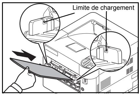 KYOCERA FS-4300DN - Chargement de papier dans le bac MF (multifonction) - 6