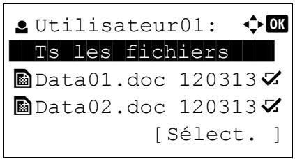 KYOCERA FS-4300DN - Sélectionner/désélectionner tous les fichiers - 1