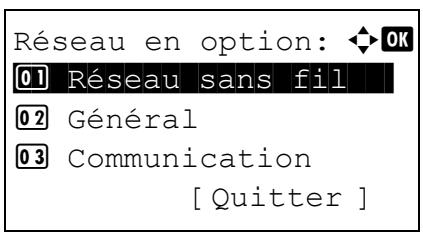 KYOCERA FS-4300DN - Réseau en option (Paramètres du réseau en option) - 11