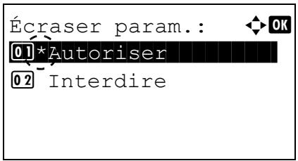 KYOCERA FS-4300DN - Écraser param. (paramètre d'écrasement du stockage) - 2