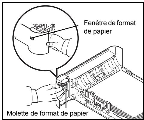 KYOCERA FS-4300DN - Chargement de papier dans le bac - 5