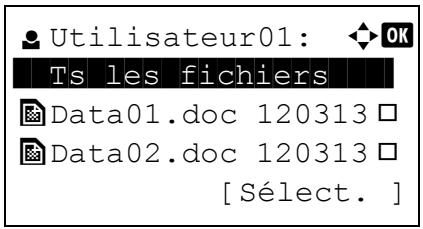 KYOCERA FS-4300DN - Sélectionner/désélectionner tous les fichiers - 2