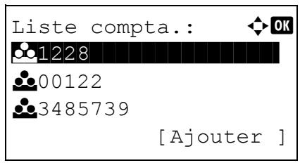 KYOCERA FS-4300DN - Supprimer (Suppression des comptes enregistrés) - 1