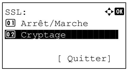 KYOCERA FS-4300DN - Cryptage (Paramètres de cryptage) - 3